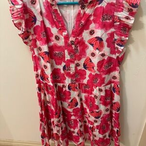 Fate Floral Pink Dress